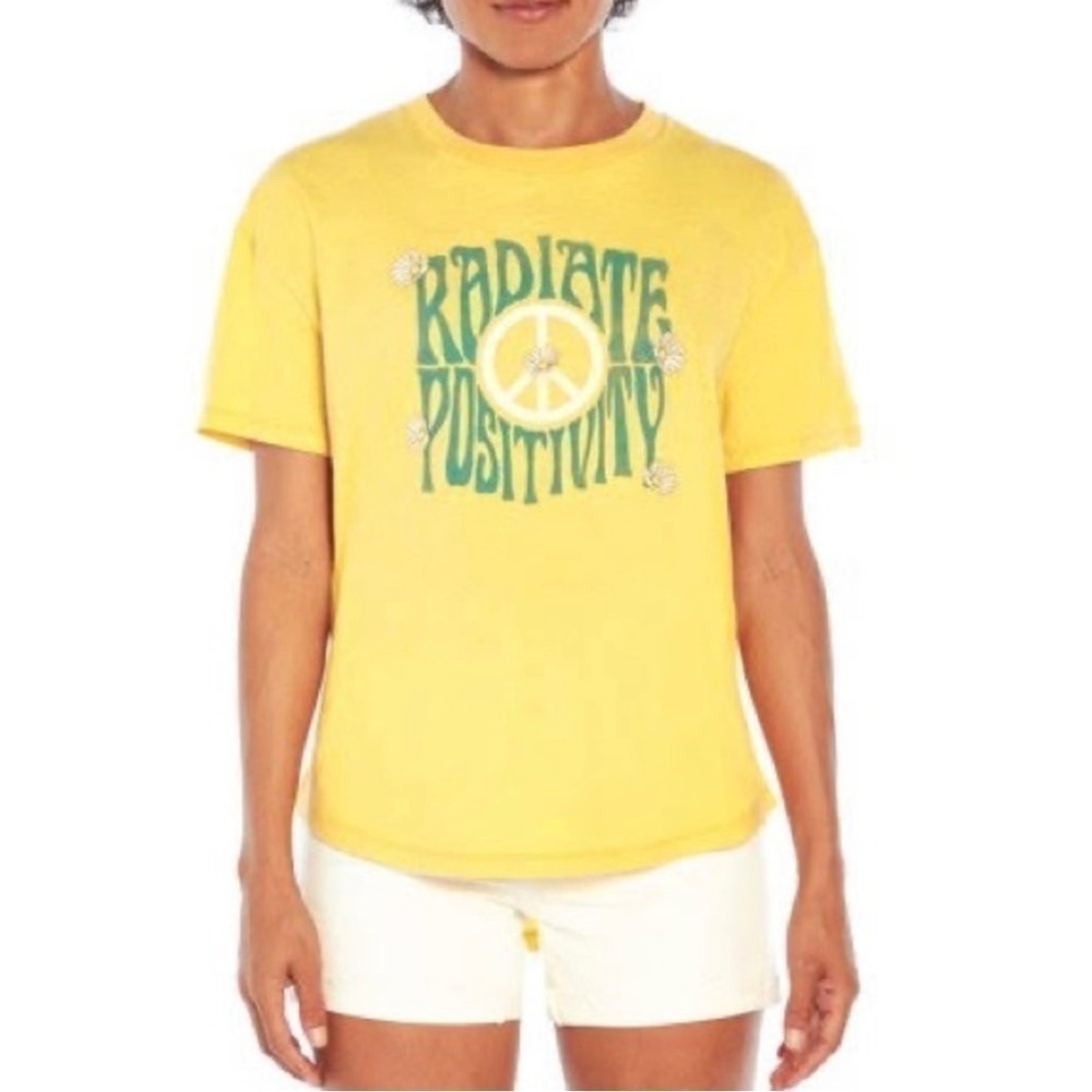 Wildfox Radiate Positivity Graphic Tee